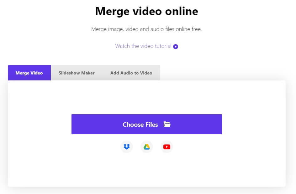 Choose videos to upload