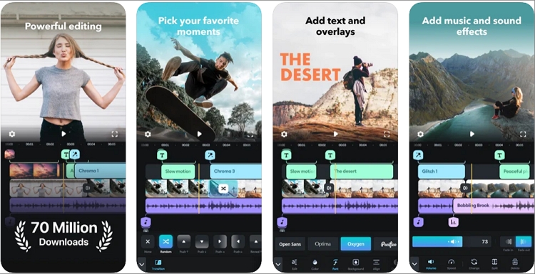 combine videos on iphone with splice