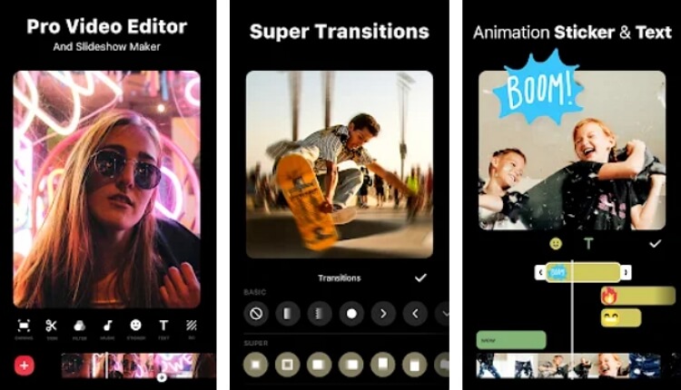 InShot video editor for tiktok