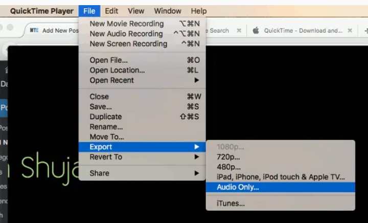 extract audio from video on mac