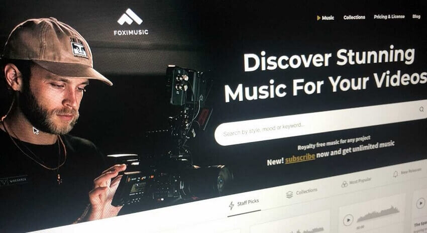 foximusic for youtube background music