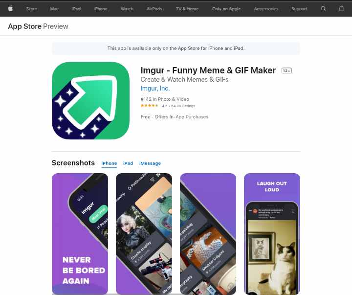 imgur best meme maker app for iphone