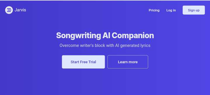 start free use of jarvis ai song lyric generator