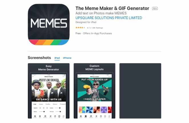 iphone meme maker and gif generator