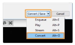 click convert to merge video