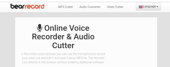 record online voice recorder and audio cutter