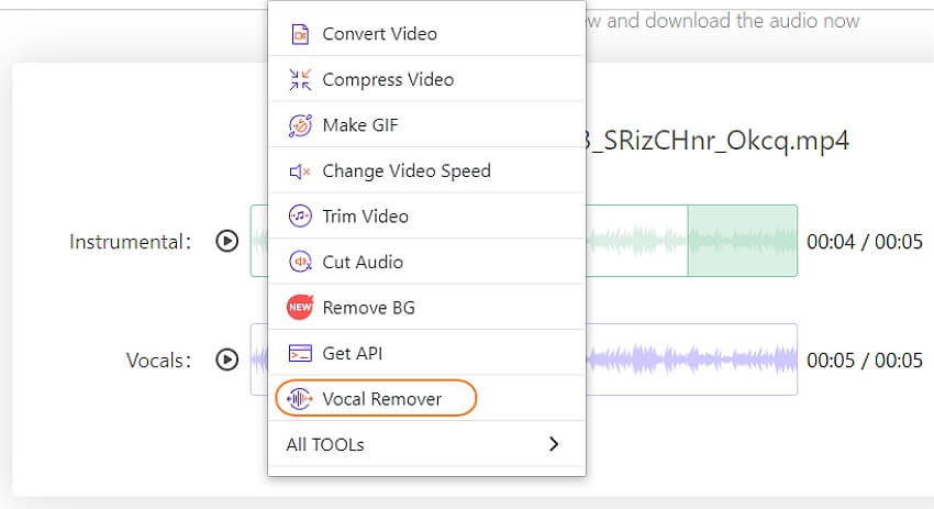 open online vocal remover