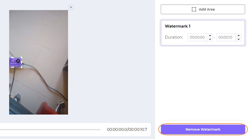 remove tiktok watermark online