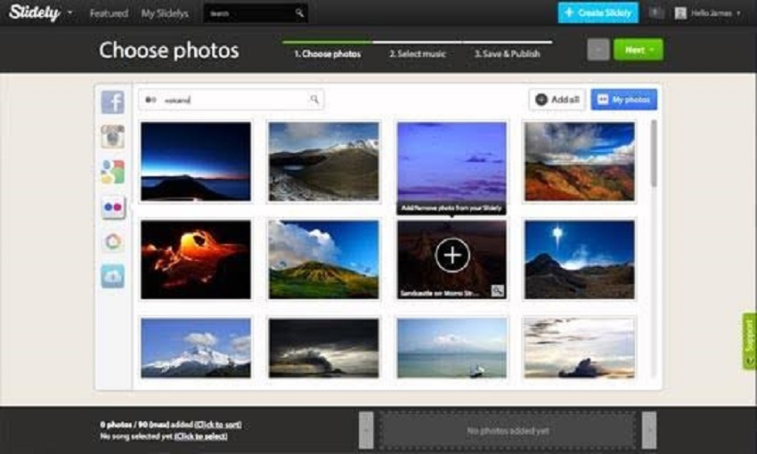 slideshow maker websites