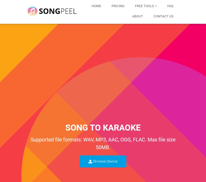 songpeel mp3 to karaoke converter online