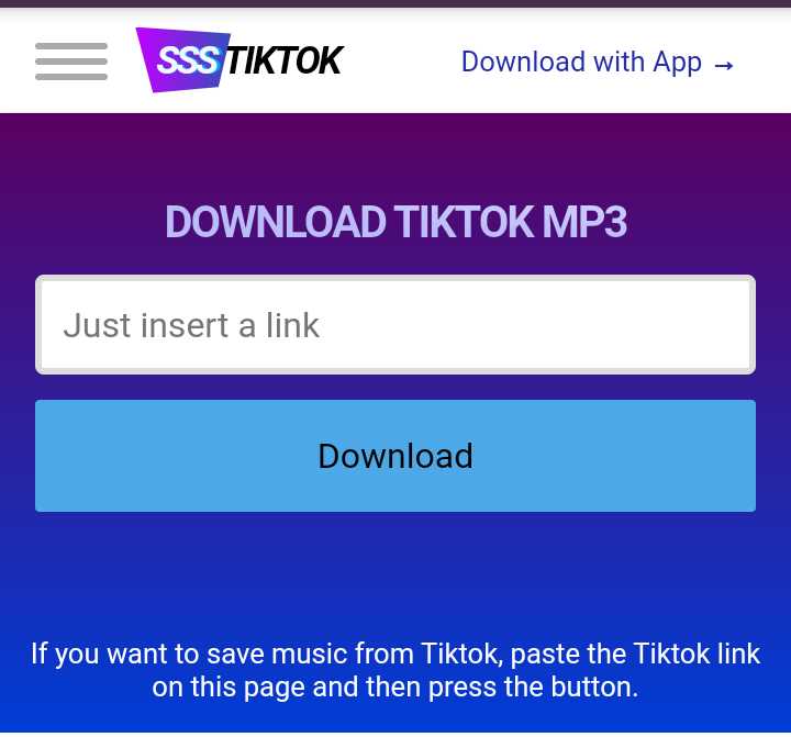 tik tok mp3 download free