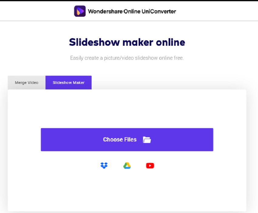 uniconverter slideshow maker