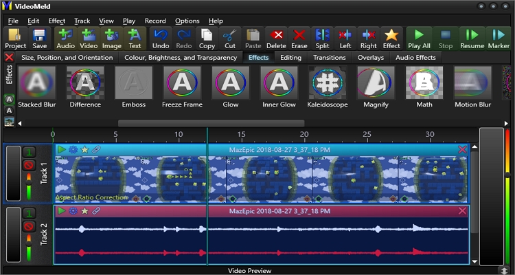 add audio to video software