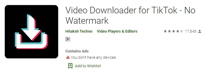 video downloader for tiktok no watermark