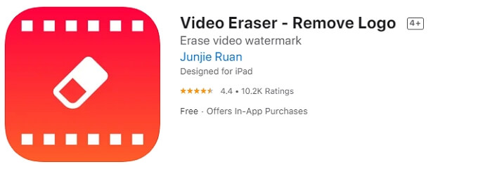 video eraser remove logo für iphone