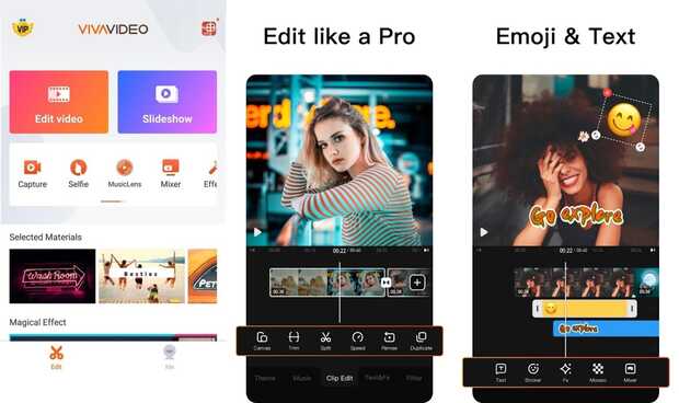 viva video editing app