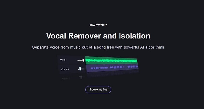 mp4 vocal remover and isolation online free tool