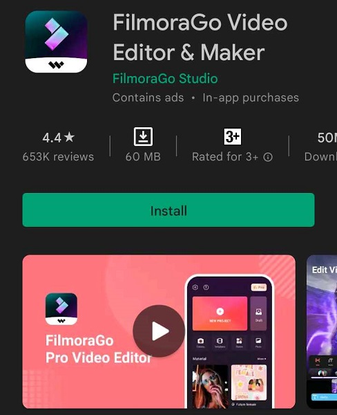filmorago kinemas watermark remover app