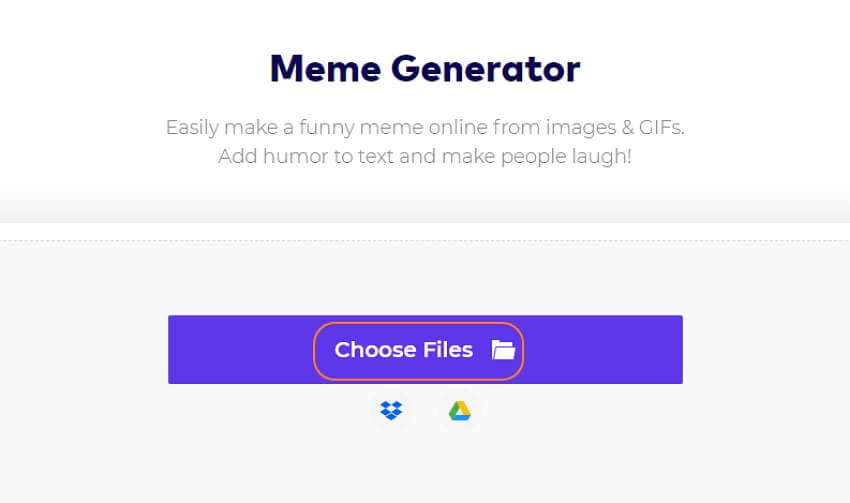 Custom Meme Maker — Clideo