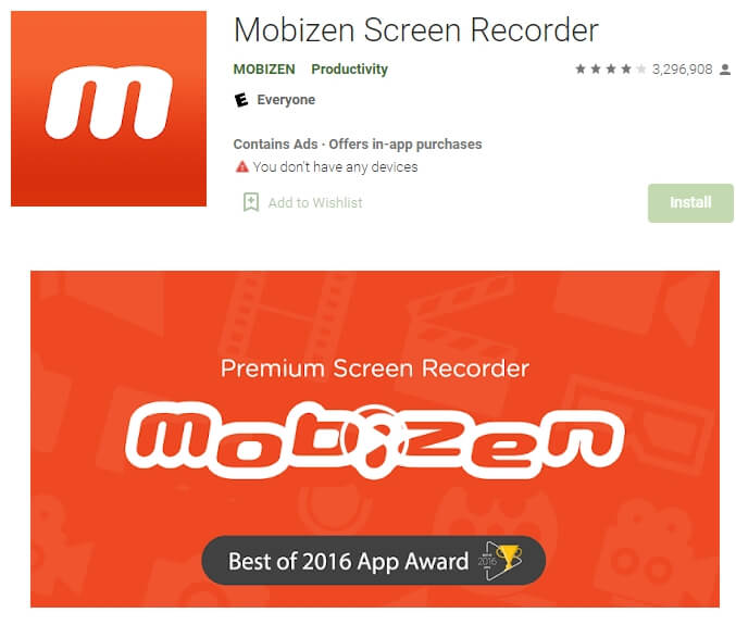 record zoom meeting on Android with Mobizen Screen Recorder