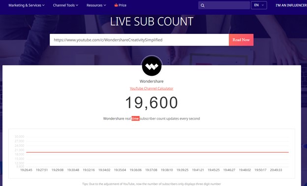 Live Subscriber Count - (Live Sub Count in Real-Time)