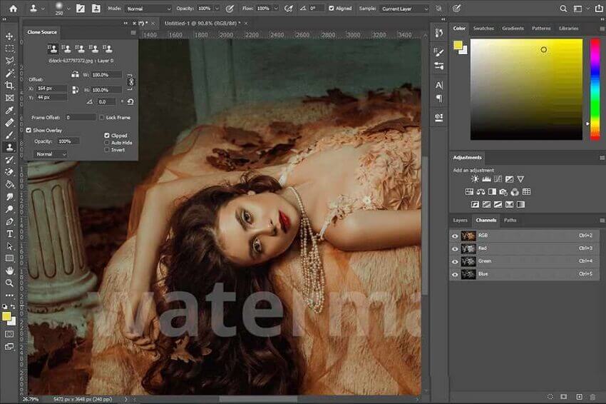 photoshop watermark remover software
