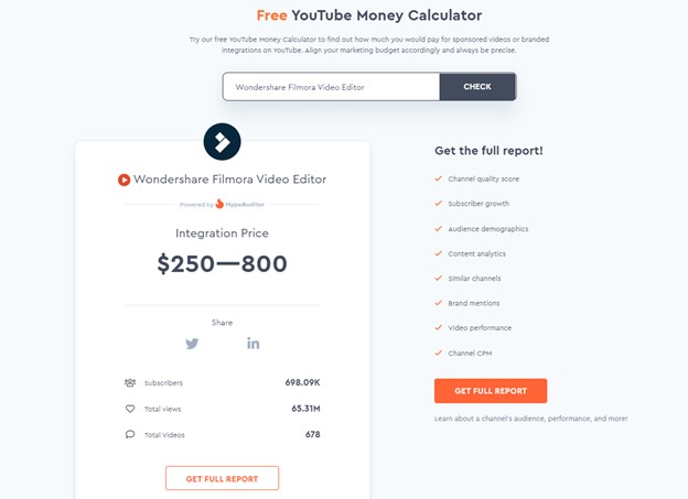 9  Earnings Calculators – See How Much a Channel Is