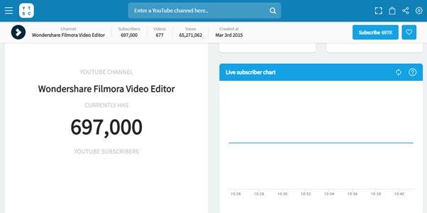 The Best Live Sub Count Tool to Track  Channels With