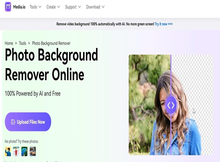 Chroma key online Remova facilmente os fundos para obter visuais