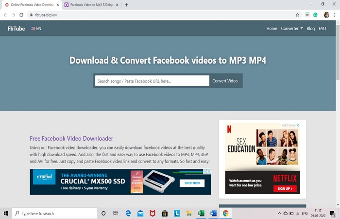 facebook video to mp3 converter