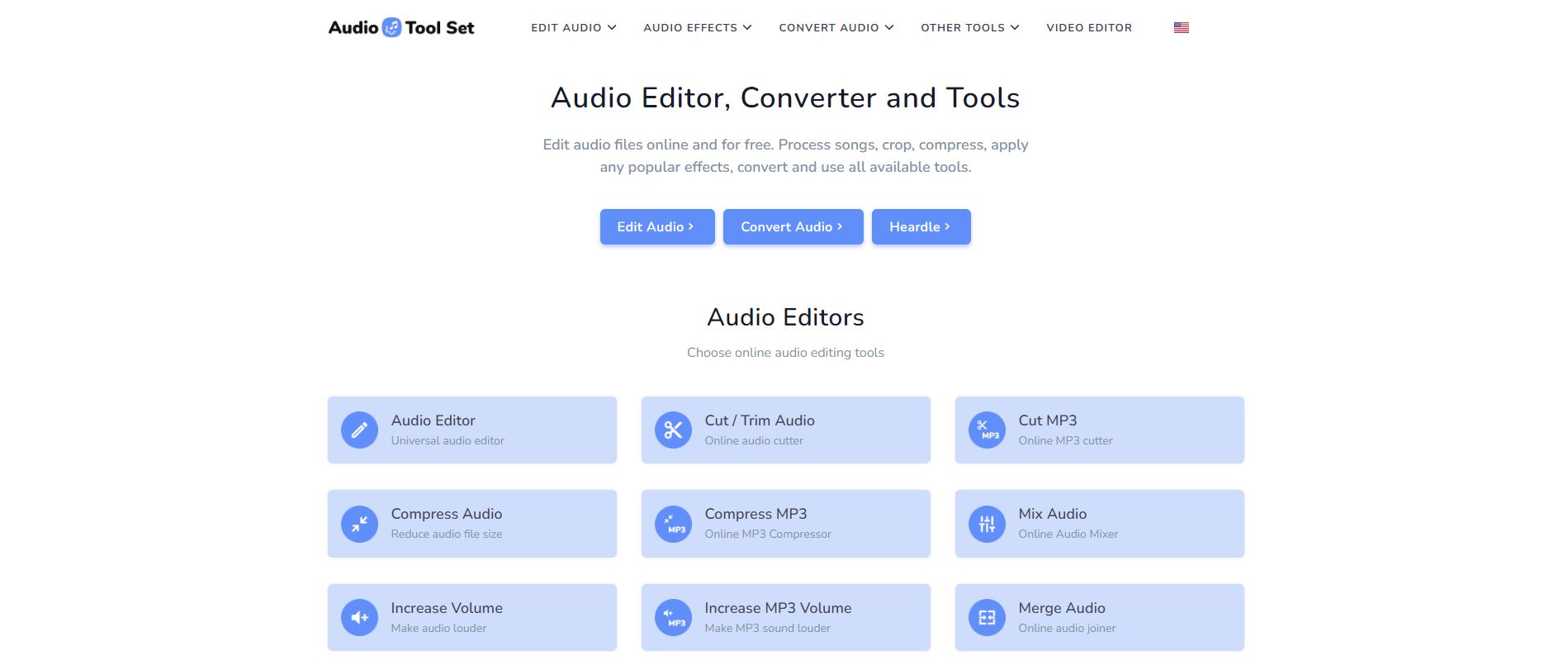 audio tool set