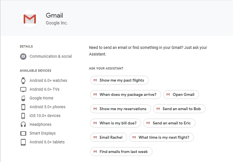 googleassistant-to-check-mails