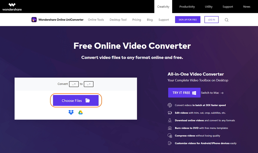 wondershare-online-uniconverter-convert-video-2