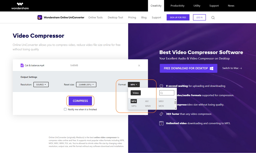 wondershare-online-uniconverter-video-compressor-3