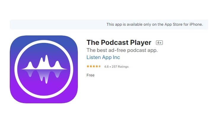 best podcast app iphone 4