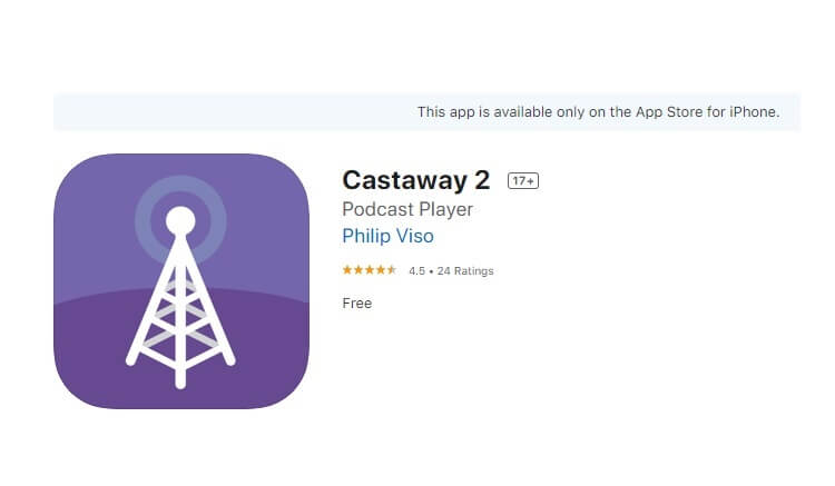 best-podcast-apps-for-iphone-castaway-podcast-app-castaway