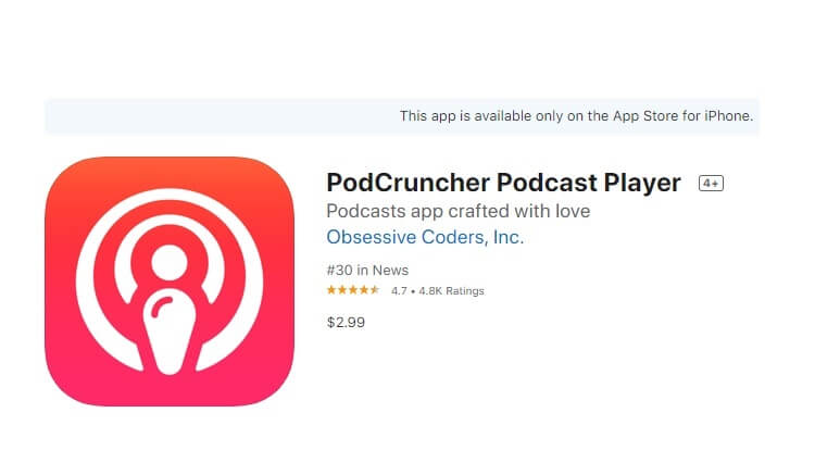 beste-Podcast-Apps-für-iPhone-Podcruncher-Podcast-Podcruncher