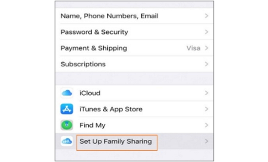 icloud-family-sharing