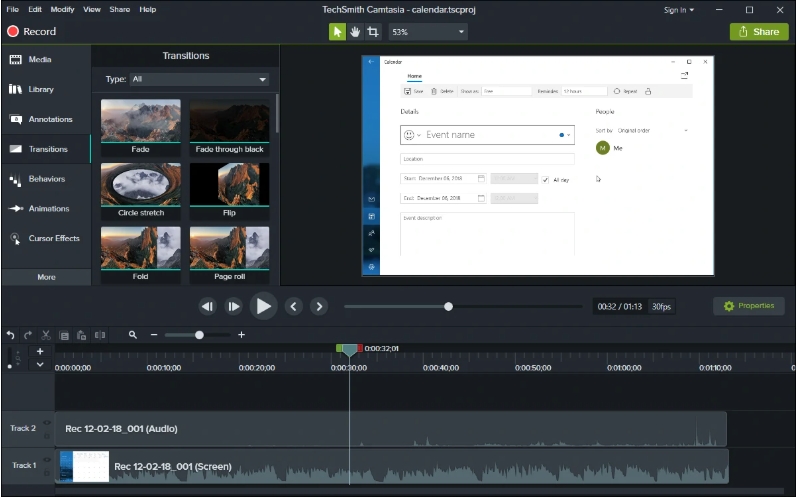 camtasia free trial without watermark