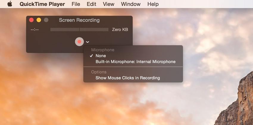 stop quicktime screen recording