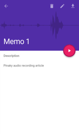 More Audio File Editing Option in Voice Memos