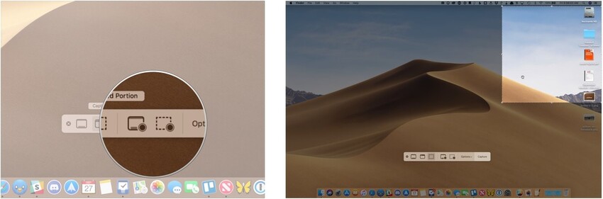 Press Shortcut Button to Run macOS Mojave Feature in Mac