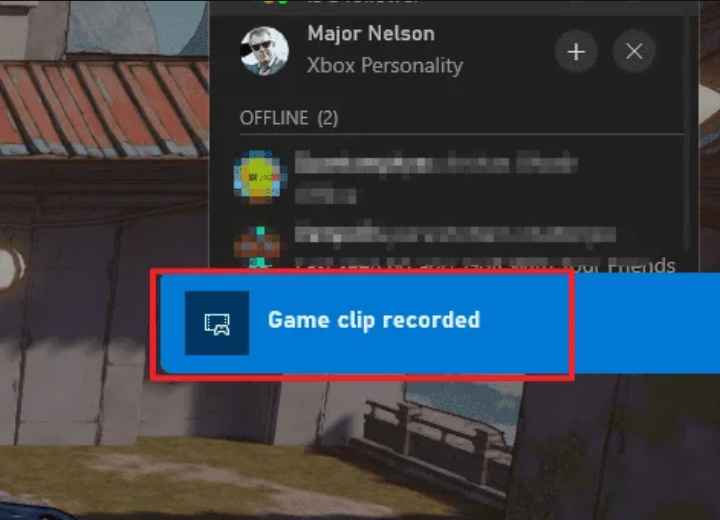 save the recorded screen on windows storage