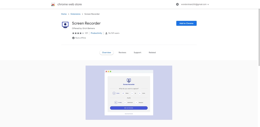 Google Chrome Recorder-Screen Recorder