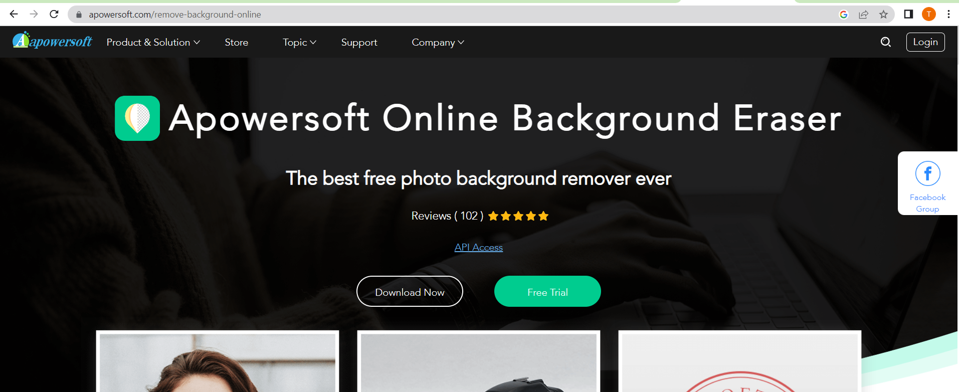 apowersoft background remover