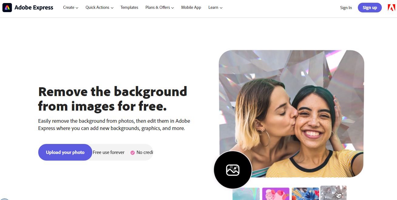 adobe express online background remover