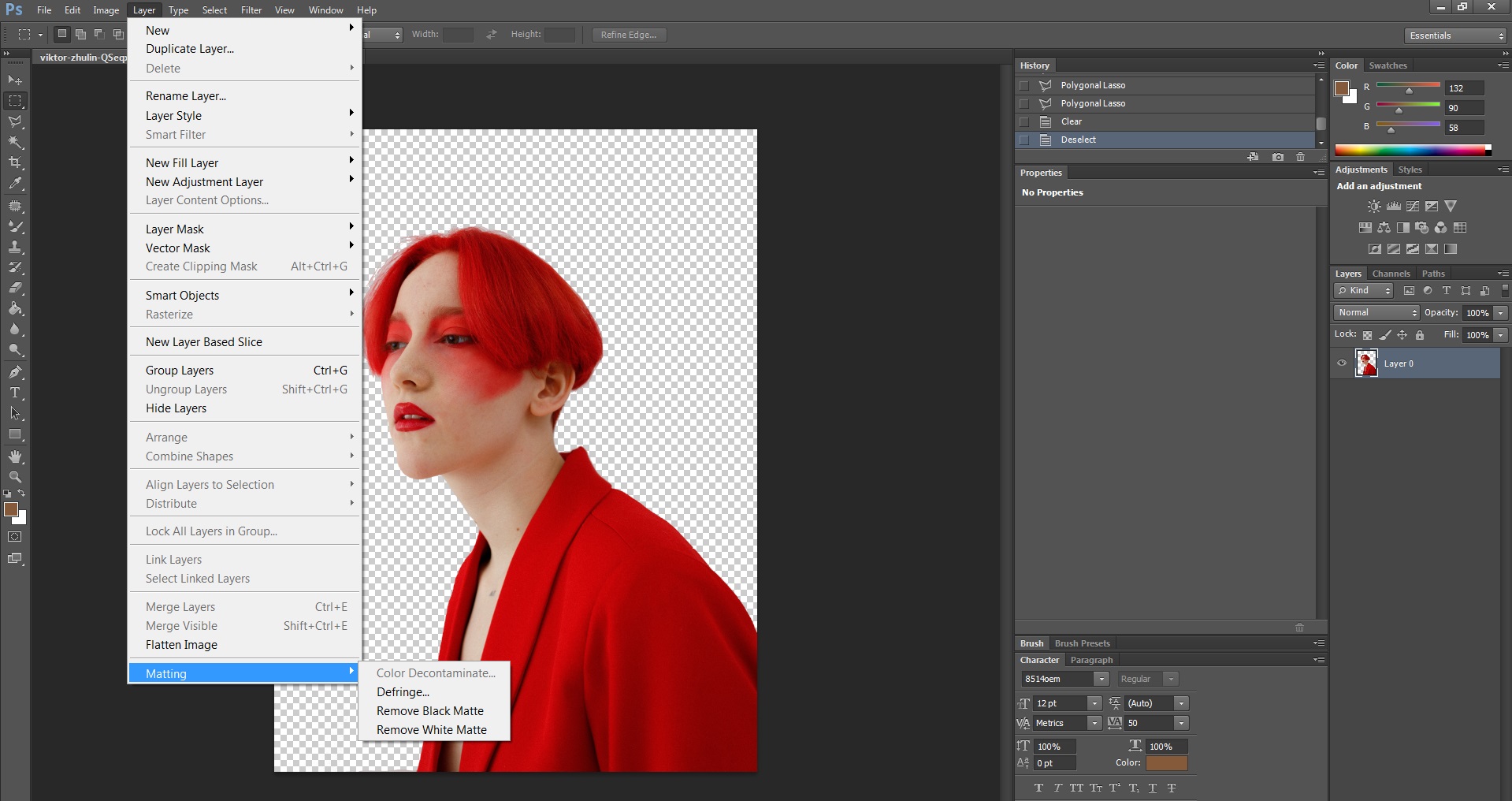 Sloved] How to Remove White Background in Photoshop