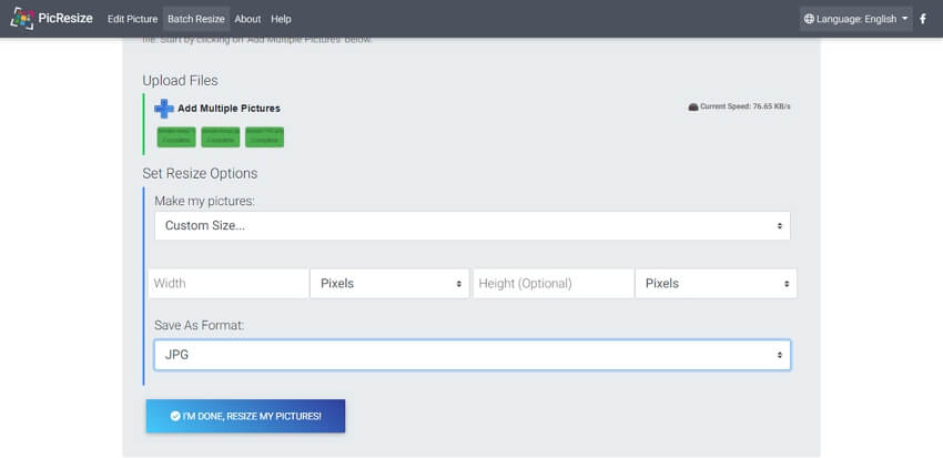best online batch image resizer