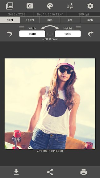 app to resize photos android