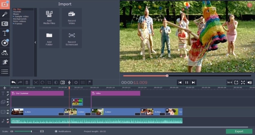 simple video editor free beginner